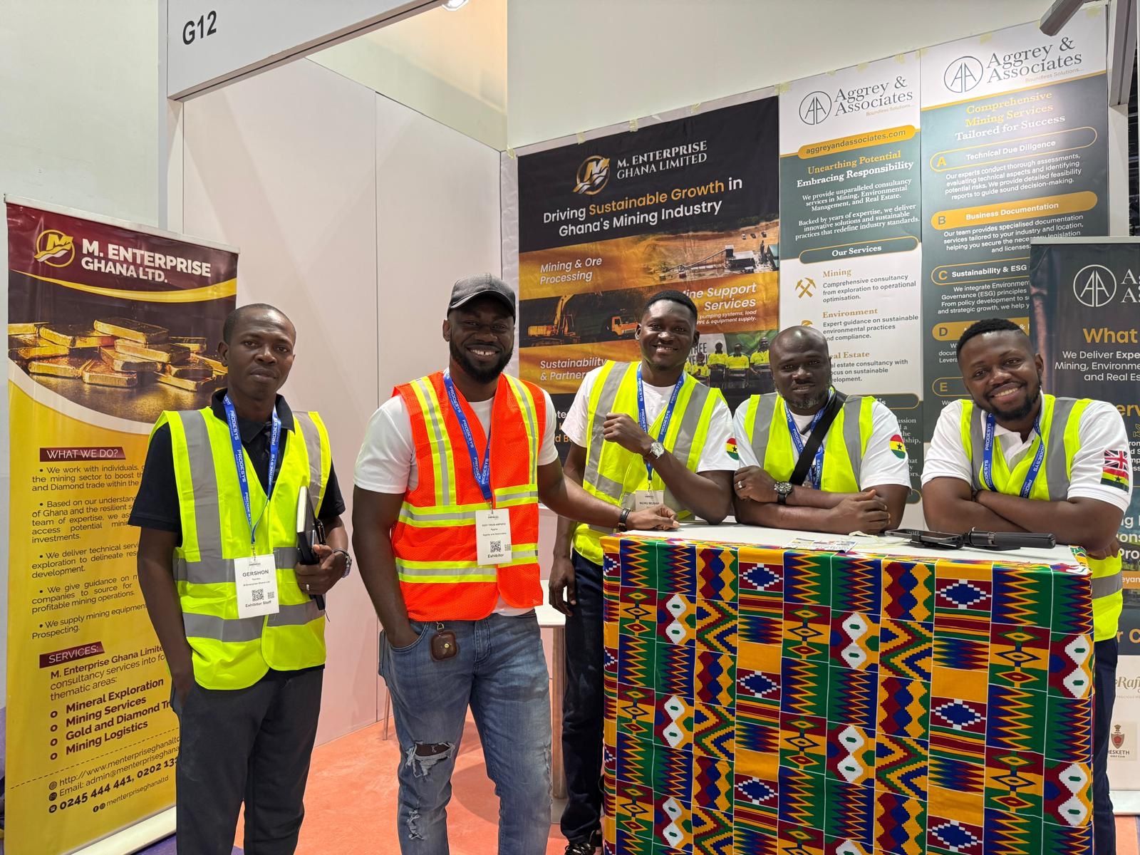 Booth Setup For The Mining Show in Dubai